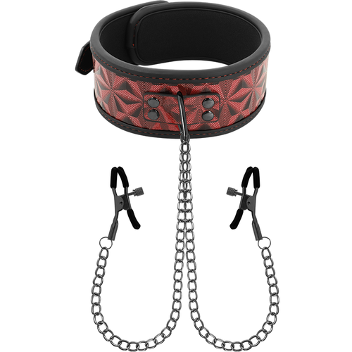 Collier avec pinces têtons