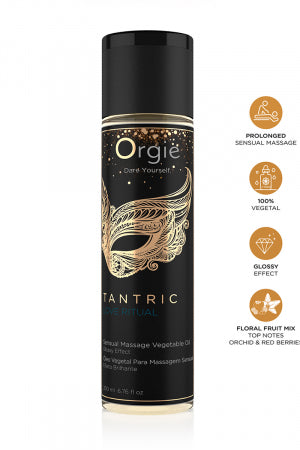 Huile de massage tantique